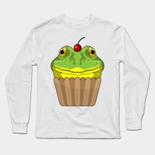 Frog with Muffin Long Sleeve T-Shirt